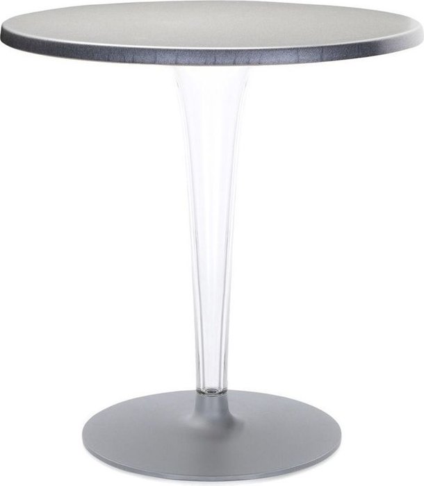 Барный столик Top Top Bar серебристого цвета
