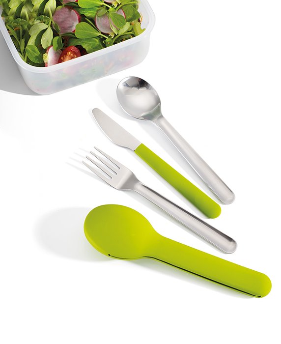 Набор столовых приборов Joseph Joseph goeat cutlery set зелёный