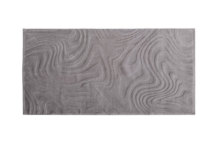 Полотенце Диана 50х100 бежево-серого цвета 