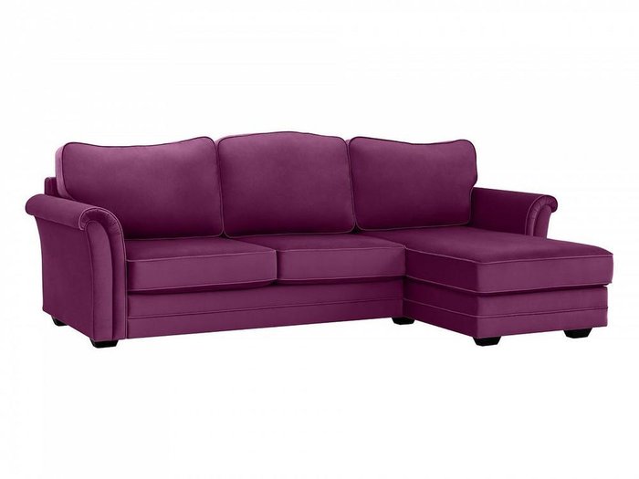 Угловой диван-кровать Sydney пурпурного цвета - купить Угловые диваны по цене 175600.0