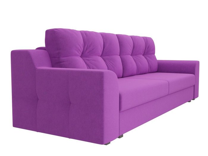 Прямой диван-кровать Сансара фиолетового цвета
