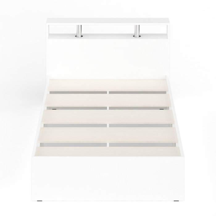 Кровать Камелия 120х200 белого цвета - лучшие Кровати для спальни в INMYROOM