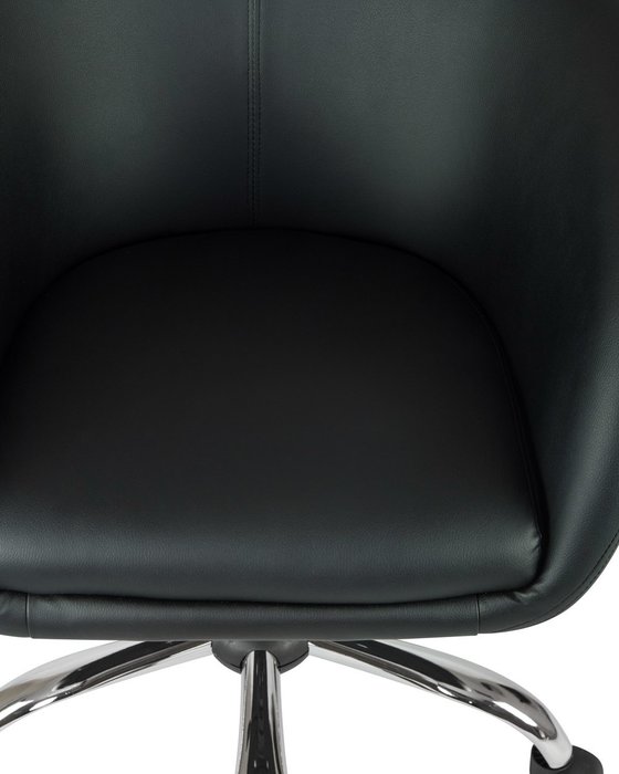 Офисное кресло для персонала Bobby черного цвета
