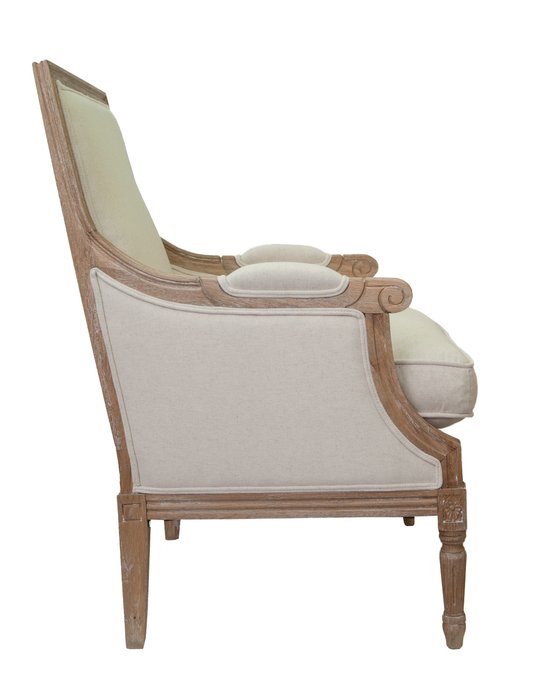 Классическое кресло Coolman beige бежевого цвета