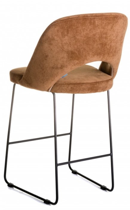 Кресло барное Lars коричневого цвета