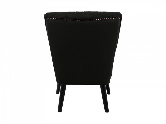 Кресло Barbara черного цвета 