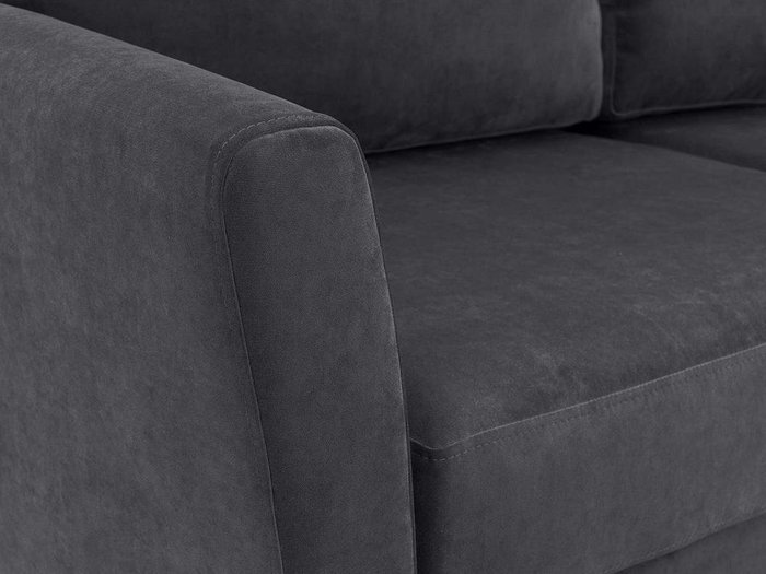 Угловой диван Peterhof темно-серого цвета 