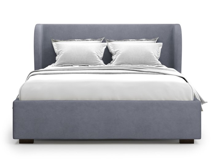 Кровать Tenno 180х200 серого цвета с подъемным механизмом 