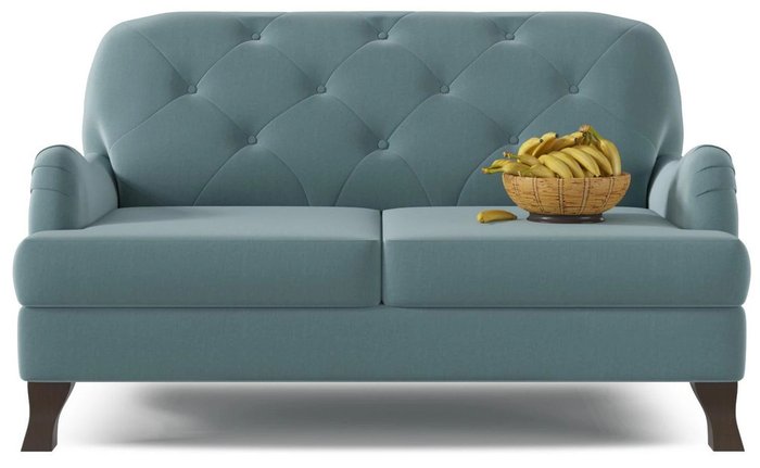 Диван-кровать Сириус Blue темно-голубого цвета - купить Прямые диваны по цене 57241.0