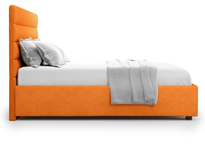 Кровать с подъемным механизмом Tibr 180х200 оранжевого цвета