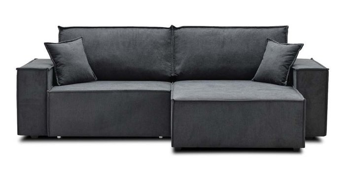 Угловой диван-кровать Фабио серого цвета - купить Угловые диваны по цене 44100.0