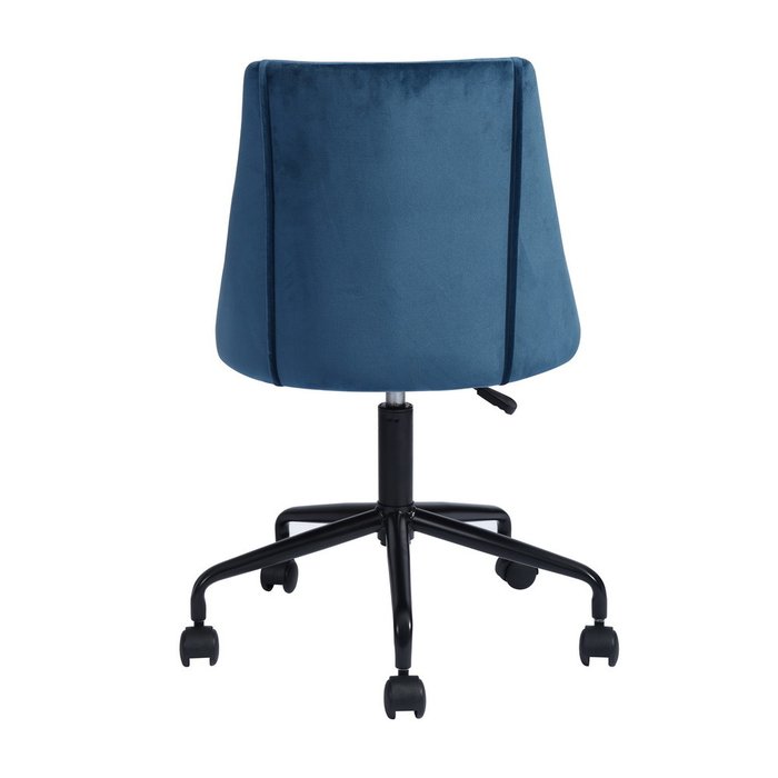 Кресло офисное Сиана синего цвета