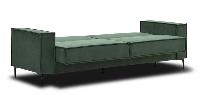 Прямой диван-кровать Авиньон зеленого цвета - лучшие Прямые диваны в INMYROOM