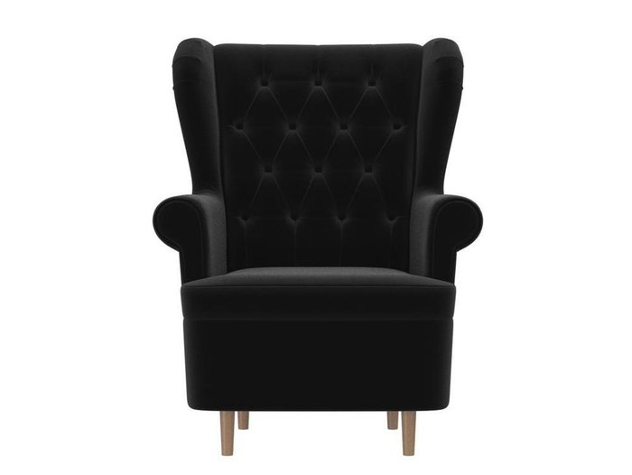 Кресло Торин Люкс черного цвета