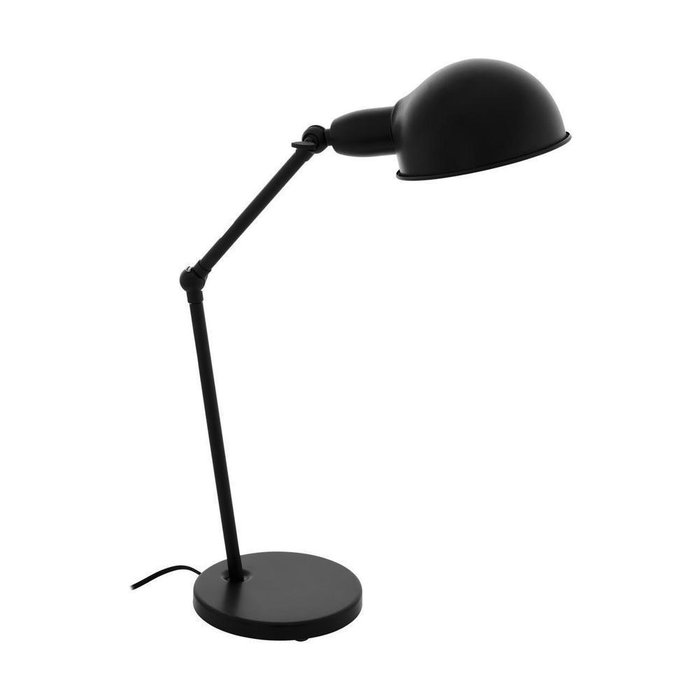 Настольная лампа Exmoor черного цвета