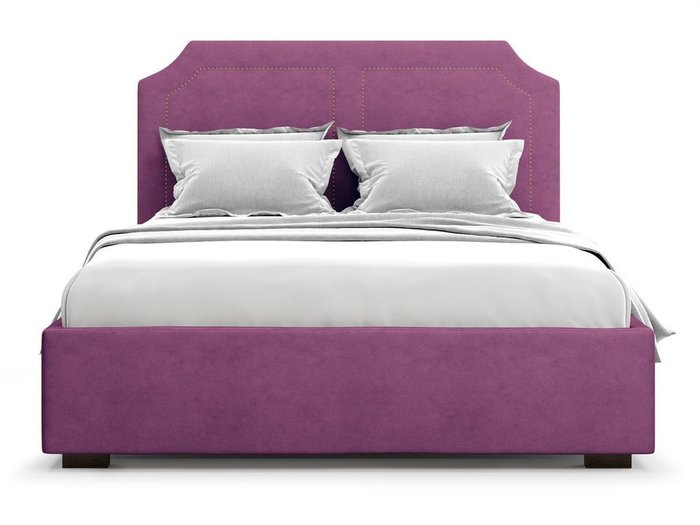 Кровать с подъемным механизмом Lago 180х200 фиолетового цвета