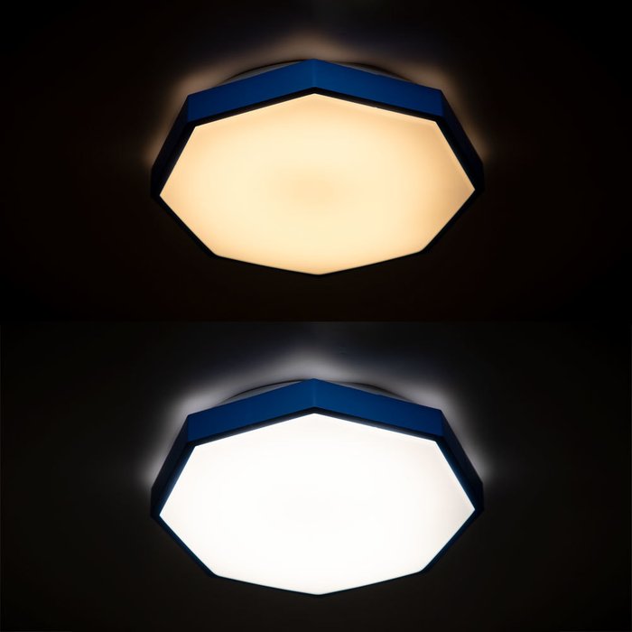 Потолочный светильник Kant синего цвета