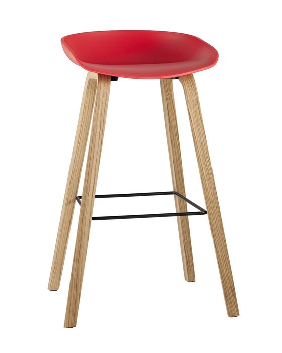 Барный стул Libra красного цвета