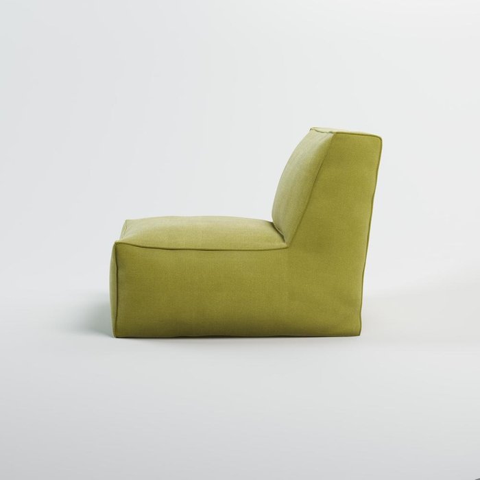 Кресло Quadro зеленого цвета - купить Бескаркасная мебель по цене 16875.0