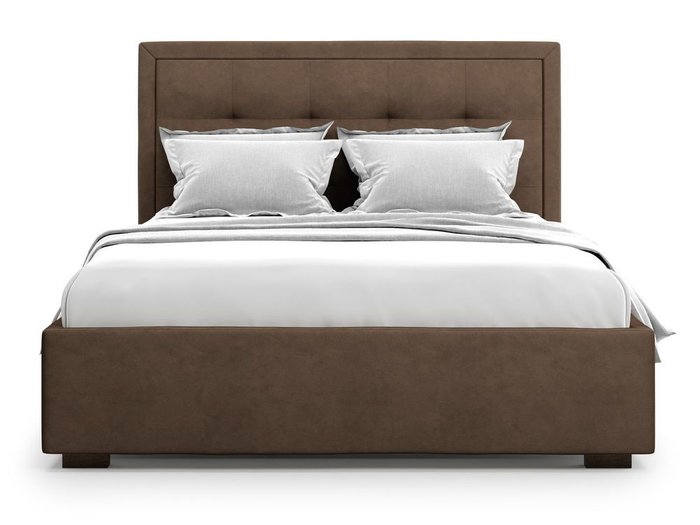 Кровать Komo 180х200 коричневого цвета с подъемным механизмом 