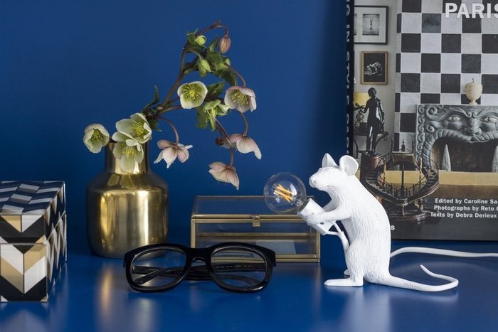 Настольная лампа SelettI Mouse Lamp Sitting