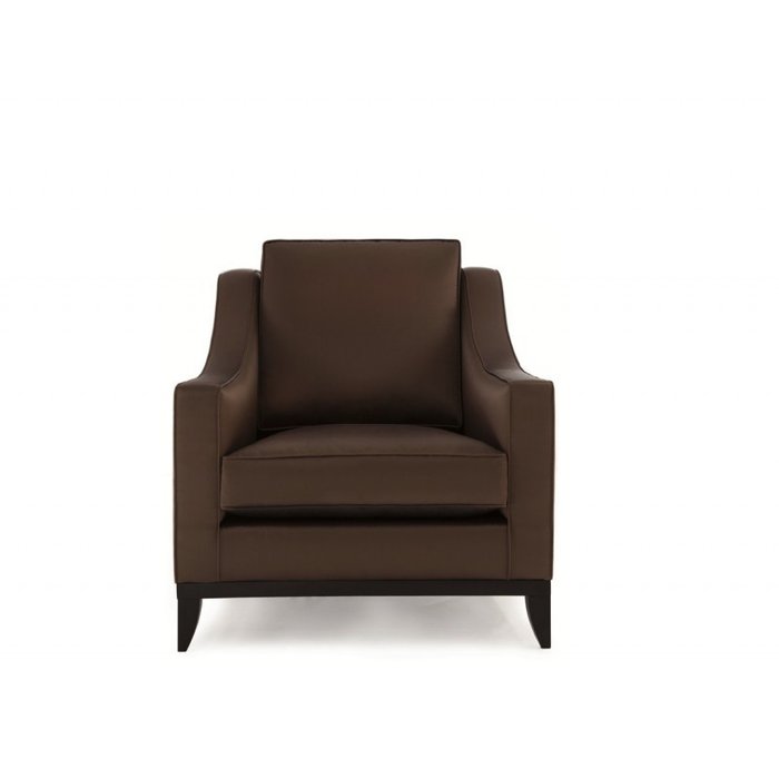 Кресло Франциско коричневого цвета