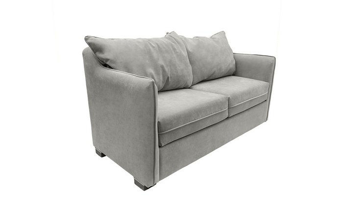 Раскладной диван Arthur S серого цвета - купить Прямые диваны по цене 51990.0