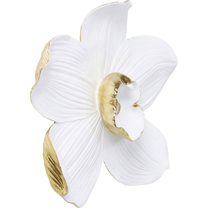 Украшение настенное Orchid белого цвета