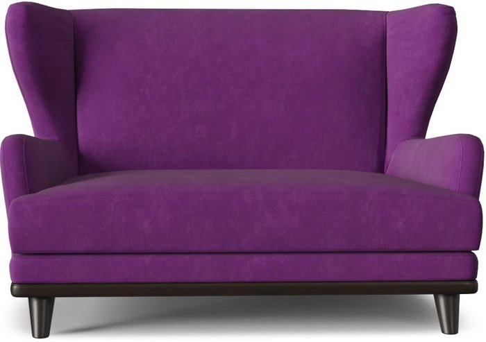 Диван Роберт Ритм Velvet фиолетового цвета - купить Прямые диваны по цене 24827.0