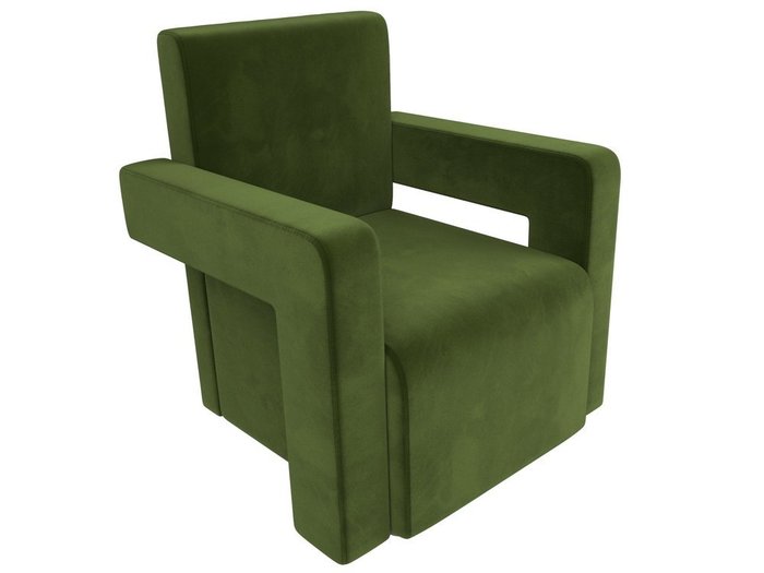 Кресло Рамос зеленого цвета