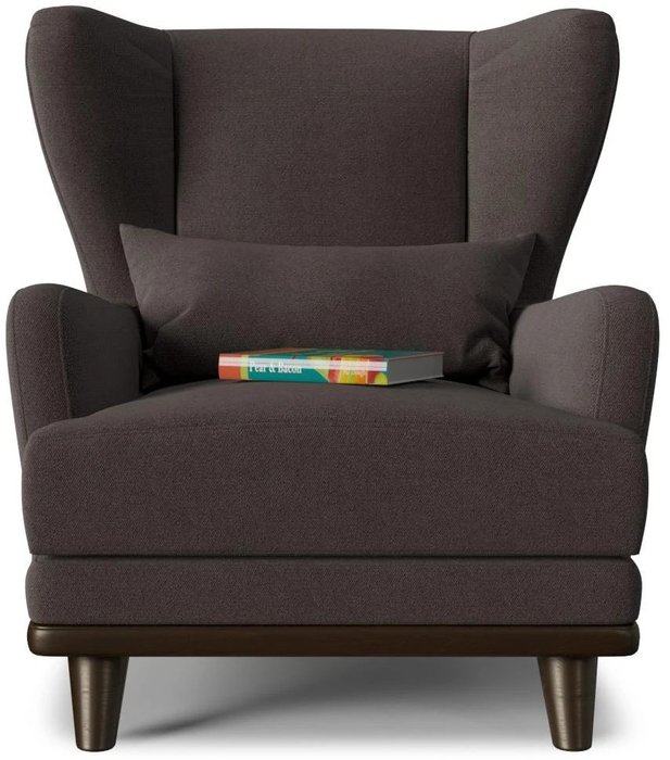 Кресло Роберт Choco коричневого цвета - купить Интерьерные кресла по цене 11896.0