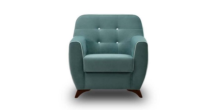 Кресло Элис голубого цвета