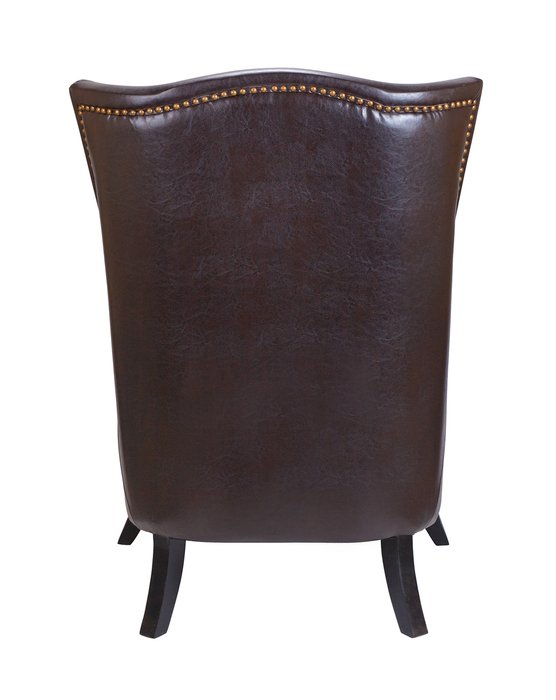 Дизайнерское кресло Chester brown коричневого цвета