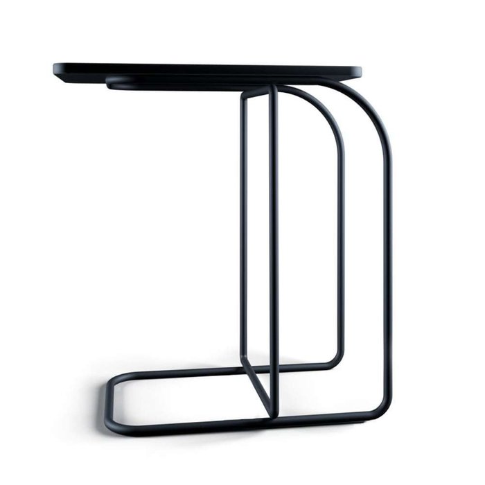 Приставной столик Bauhaus темно-серого цвета