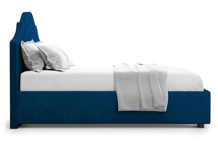 Кровать с подъемным механизмом Madzore 140х200 синего цвета