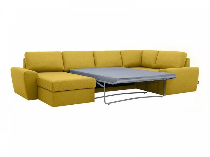 Угловой диван-кровать Petergof желтого цвета - лучшие Угловые диваны в INMYROOM