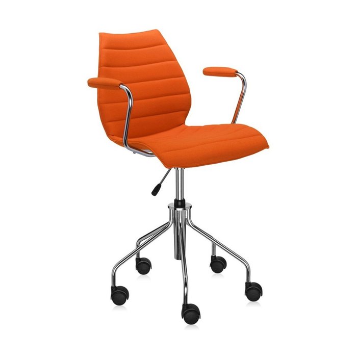 Офисный стул Maui Soft оранжевого цвета