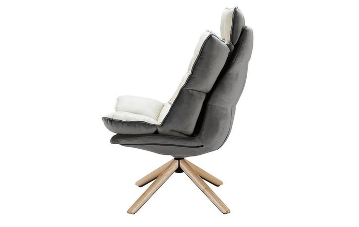 Дизайнерское кресло бежевого цвета  - лучшие Интерьерные кресла в INMYROOM