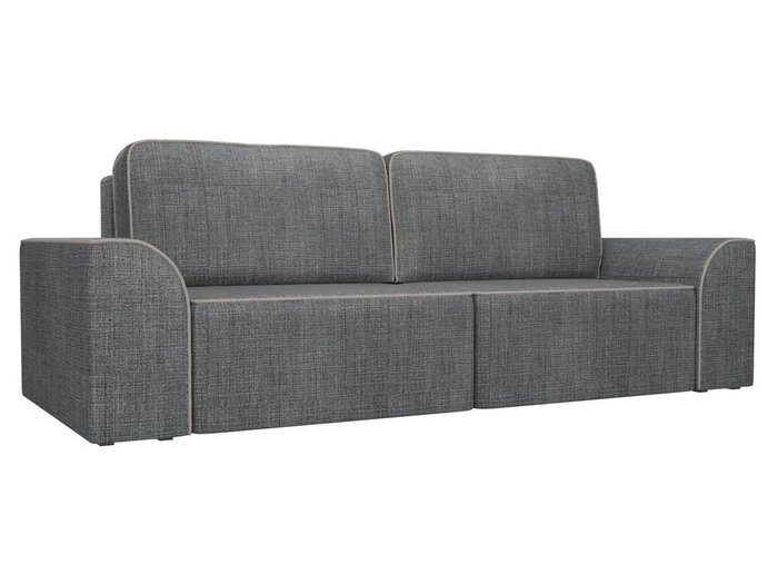 Прямой диван-кровать Вилсон серого цвета