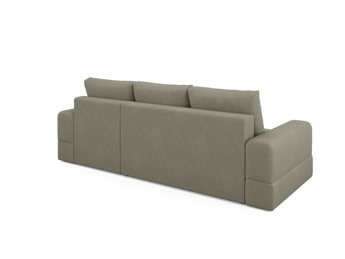 Угловой диван-кровать Elke серо-бежевого цвета  - лучшие Угловые диваны в INMYROOM