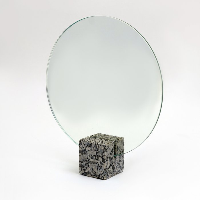 Настольное зеркало Como с подставкой из натурального камня