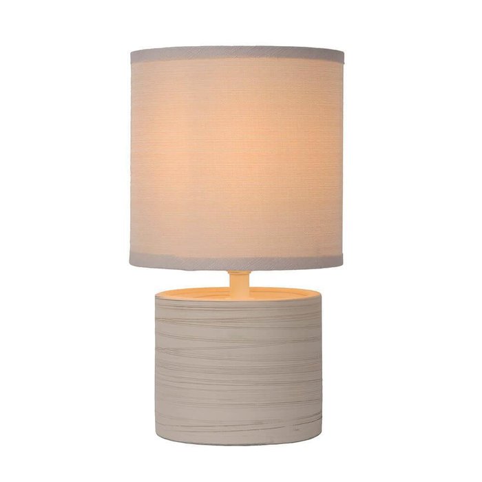 Настольная лампа  Greasby кремового цвета - купить Настольные лампы по цене 2911.0
