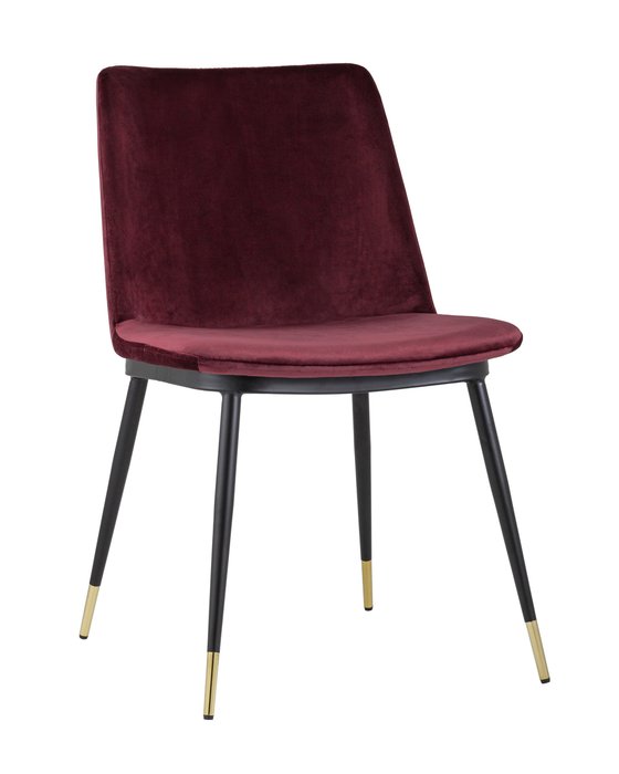 Стул Мелисса бордового цвета - купить Обеденные стулья по цене 17489.0
