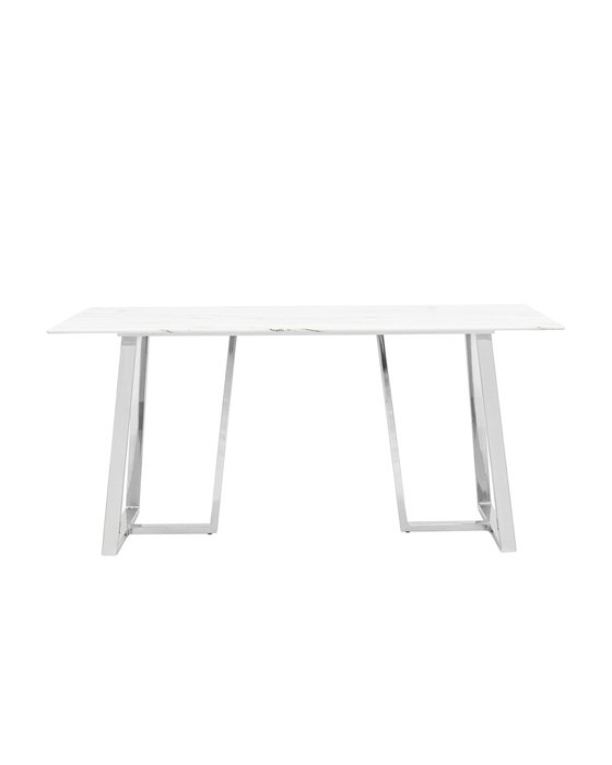 Стол обеденный Даллас с белой столешницей - лучшие Обеденные столы в INMYROOM