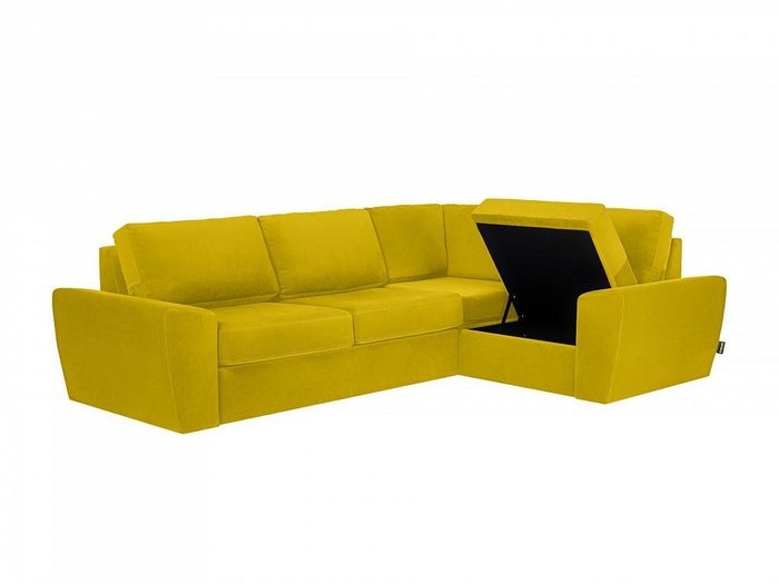 Угловой диван-кровать Peterhof золотистого цвета