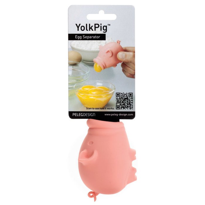 Прибор для отделения желтка от белка  Peleg Design "yolkpig"