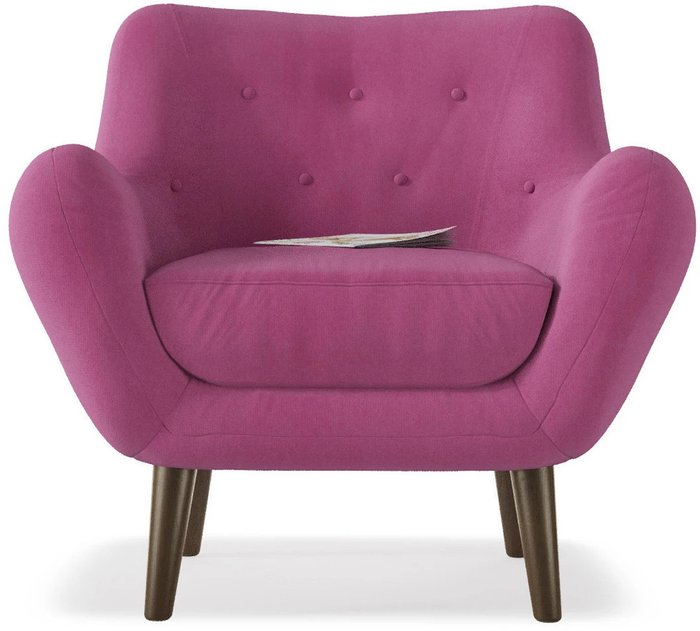 Кресло Элефант темно-розового цвета - купить Интерьерные кресла по цене 20172.0