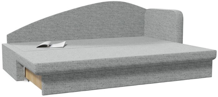 Диван-кровать Верди серого цвета - купить Прямые диваны по цене 31379.0