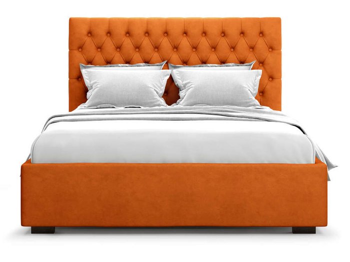 Кровать Nemi  без подъемного механизма 180х200 оранжевого цвета