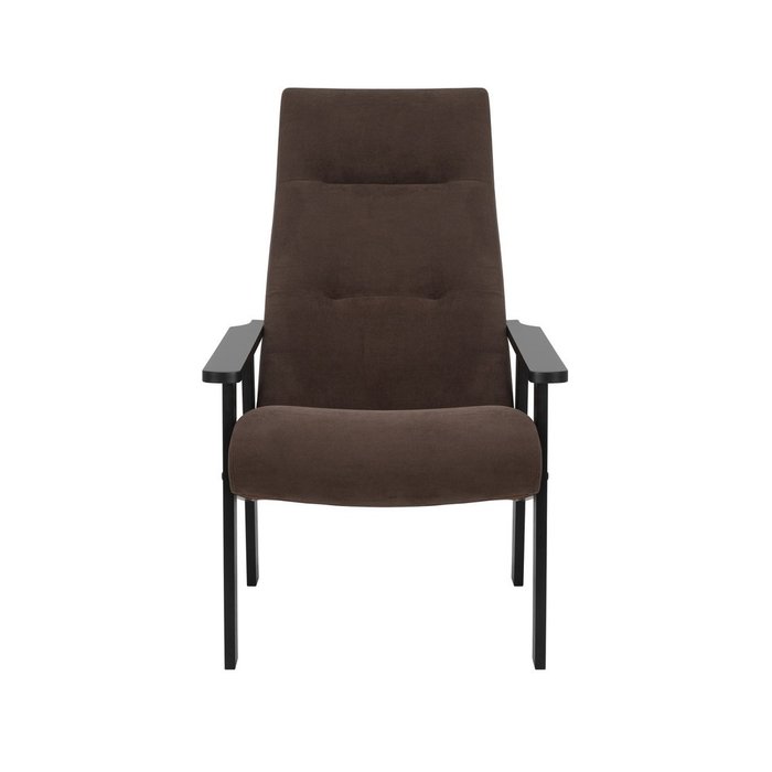 Кресло Retro темно-коричневого цвета - купить Интерьерные кресла по цене 14770.0